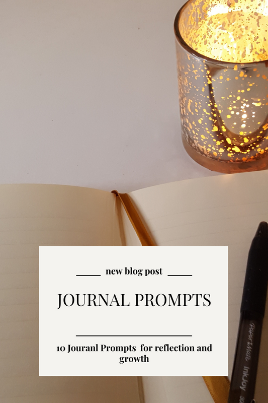 10 Journal Prompts for reflection and growth