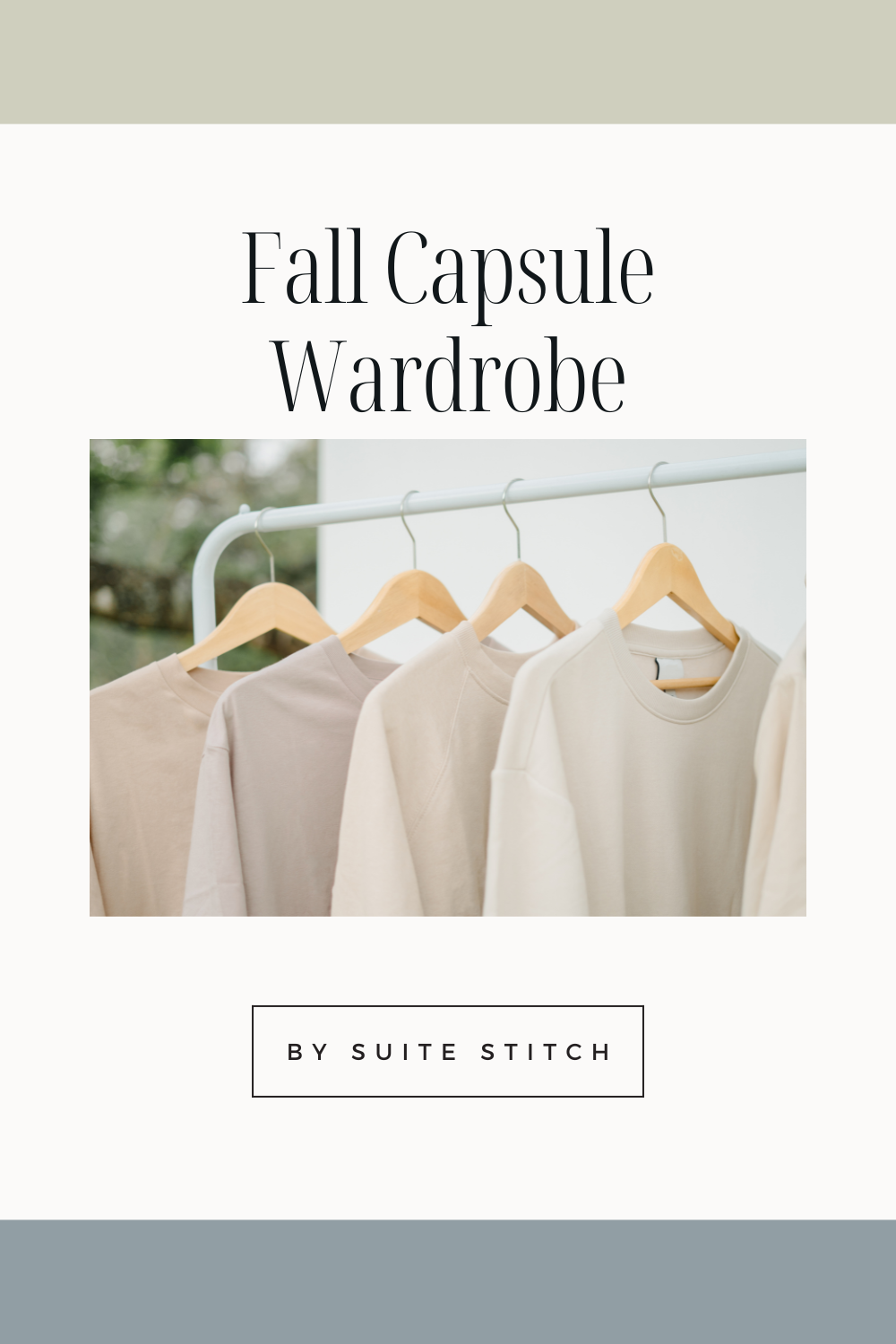 Journey to a Fall Capsule Wardrobe