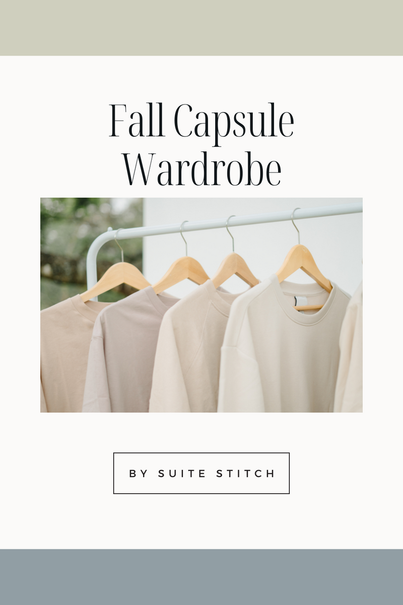 Journey to a Fall Capsule Wardrobe