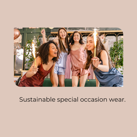 Got a special occasion this summer? We share how to find your sustainable special occasion wear